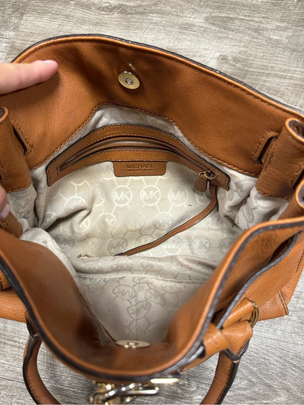 Michael Kors Hamilton Satchel Bag Purse